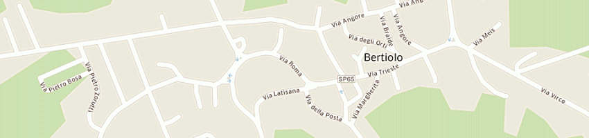 Mappa della impresa ciani franco a BERTIOLO