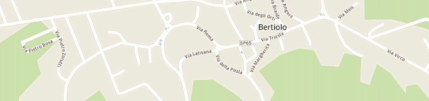 Mappa della impresa caffe' commercio a BERTIOLO