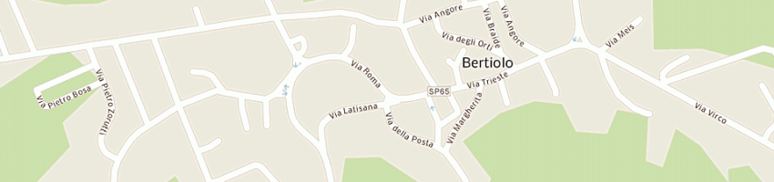 Mappa della impresa latteria sociale di coderno soc coop a rl a BERTIOLO