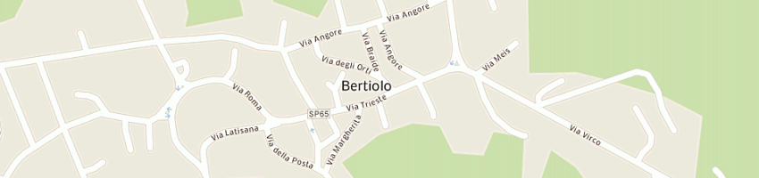 Mappa della impresa ortolano moreno a BERTIOLO