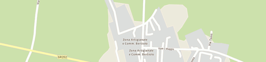 Mappa della impresa paroni raimondo a BERTIOLO