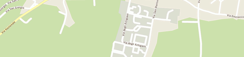 Mappa della impresa ovan silvano e figlio (snc) a MAJANO