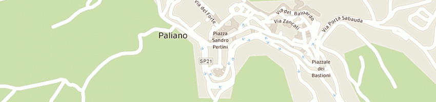 Mappa della impresa sas marianna ferraioli e c a PALIANO