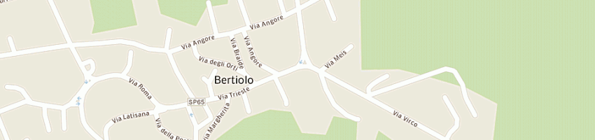 Mappa della impresa fabello vittorio di fabello paolo e c snc a BERTIOLO