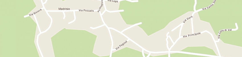 Mappa della impresa borgna bruno a FAGAGNA