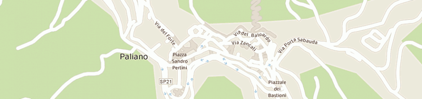 Mappa della impresa caffe' del corso di pacitti fabio e naso giancarlo snc a PALIANO