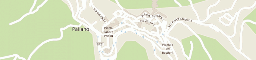 Mappa della impresa rastelli alessio a PALIANO