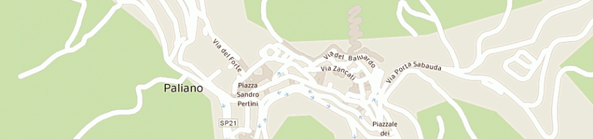 Mappa della impresa proietti maurizio a PALIANO