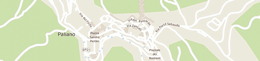 Mappa della impresa sistema compositi spa a PALIANO