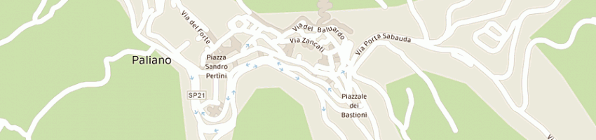 Mappa della impresa zorbas viaggi sas a PALIANO
