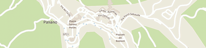 Mappa della impresa croce rossa italiana a PALIANO