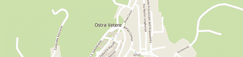 Mappa della impresa flli venturi di venturi fermino e c snc a OSTRA VETERE