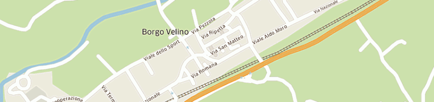 Mappa della impresa tecnovetro calabrese fainelli a BORGO VELINO