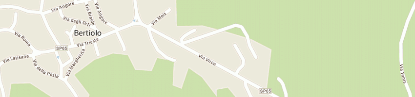 Mappa della impresa cassin snc di cassin teodoro e c a BERTIOLO