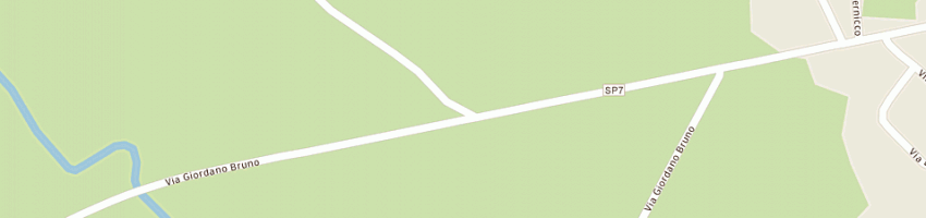 Mappa della impresa bar trattoria lanterna a RIVIGNANO