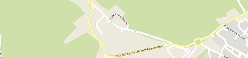 Mappa della impresa unitec srl a CORINALDO