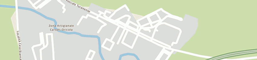 Mappa della impresa cartur spa a CARSOLI