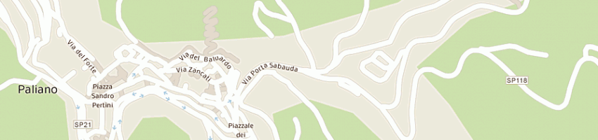 Mappa della impresa polimedical di papa fabrizio e c sas a PALIANO