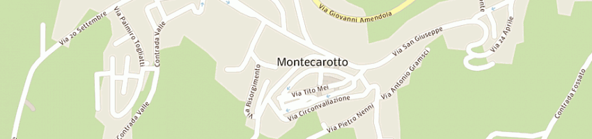 Mappa della impresa studio tecnico geomroberto serini a MONTECAROTTO