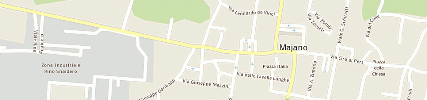 Mappa della impresa greg di gregusova manuela a MAJANO
