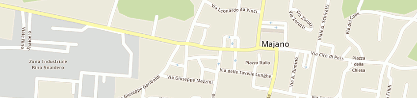 Mappa della impresa ink e co di manazzone orietta a MAJANO