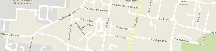 Mappa della impresa studio associato monaco - bonetto a MAJANO