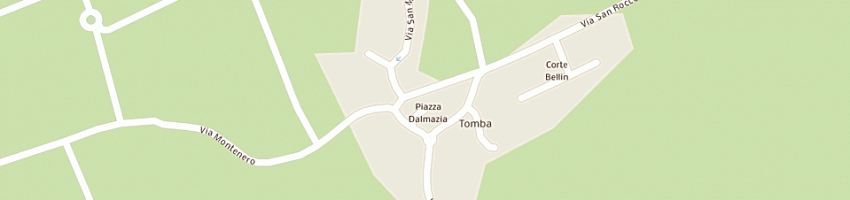 Mappa della impresa fidenato pierino a MERETO DI TOMBA