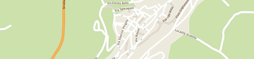 Mappa della impresa pizzeria apogeo a CAMERINO
