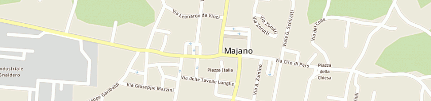 Mappa della impresa daffara costruzioni (srl) a MAJANO