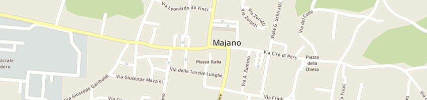 Mappa della impresa ortofrutticola spilimbergo di cartelli e liva (snc) a MAJANO