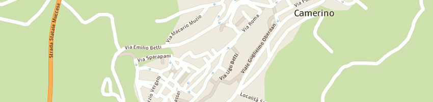 Mappa della impresa collegio universitario maschile b bongiovanni a CAMERINO