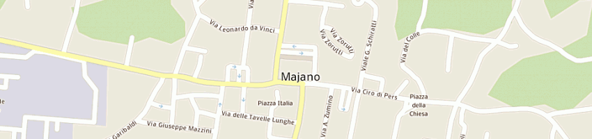 Mappa della impresa idea effe srl a MAJANO