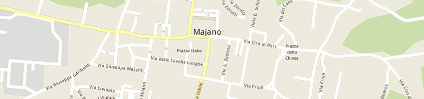 Mappa della impresa studio tecnico immobiliare geo a MAJANO