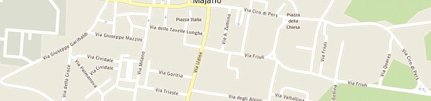 Mappa della impresa futura servizi a MAJANO