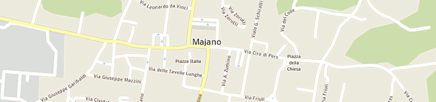 Mappa della impresa studio rag elio piovesan e dssa silvia piovesan commercialisti a MAJANO