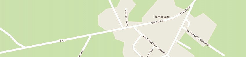 Mappa della impresa fandango di briatti giuseppe a RIVIGNANO