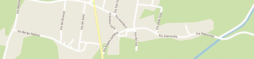 Mappa della impresa collini luigino a MAJANO