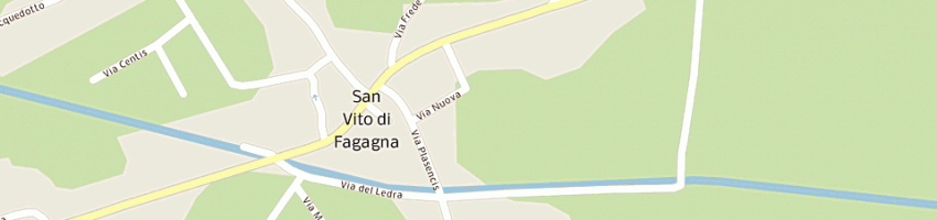 Mappa della impresa d line di sialino daniela a SAN VITO DI FAGAGNA