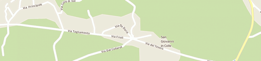 Mappa della impresa bertuzzi fabio a FAGAGNA