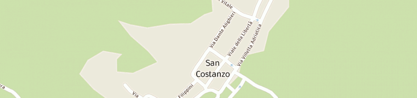 Mappa della impresa del moro filippo a SAN COSTANZO