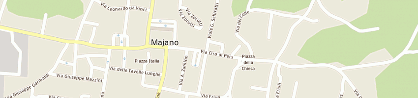 Mappa della impresa banca di credito cooperativo del friuli centrale scrl a MAJANO