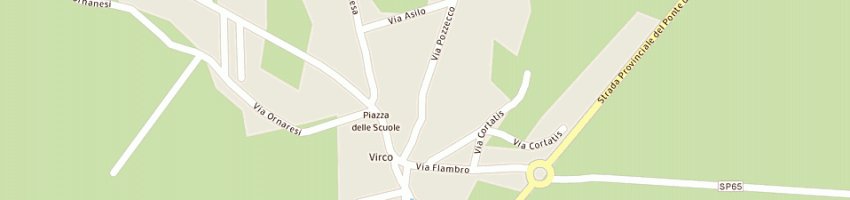 Mappa della impresa mascherin orietto a BERTIOLO