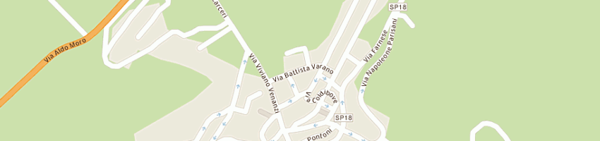 Mappa della impresa asilo nido comunale a CAMERINO