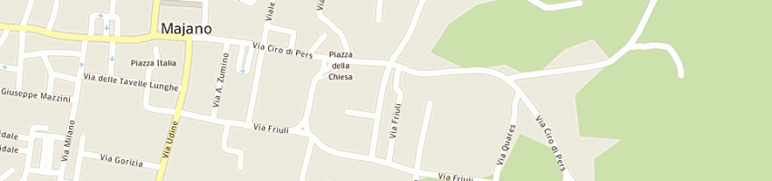 Mappa della impresa studio dentistico associato dr mulatti e dr mosolo a MAJANO