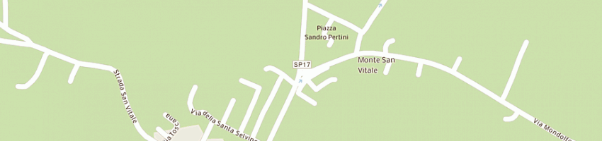 Mappa della impresa rossini floriano a SAN COSTANZO