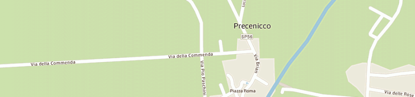 Mappa della impresa comune di precenicco protezione civile a PRECENICCO
