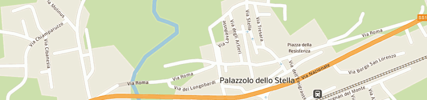 Mappa della impresa scuola materna a PALAZZOLO DELLO STELLA