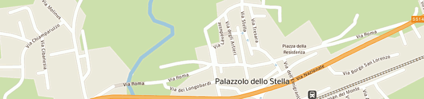 Mappa della impresa banca popolare friuladria spa a PALAZZOLO DELLO STELLA