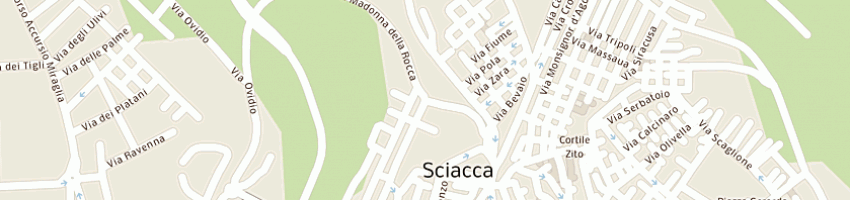Mappa della impresa inas cisl a SCIACCA