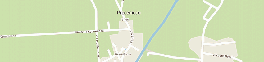 Mappa della impresa azienda agricola beni rustici srl a PRECENICCO